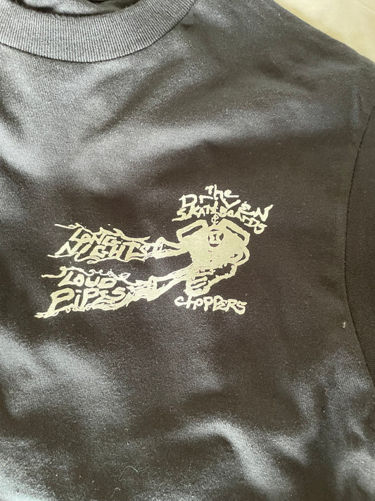 Long Nights Loud Pipes Short Sleeve T-Shirt